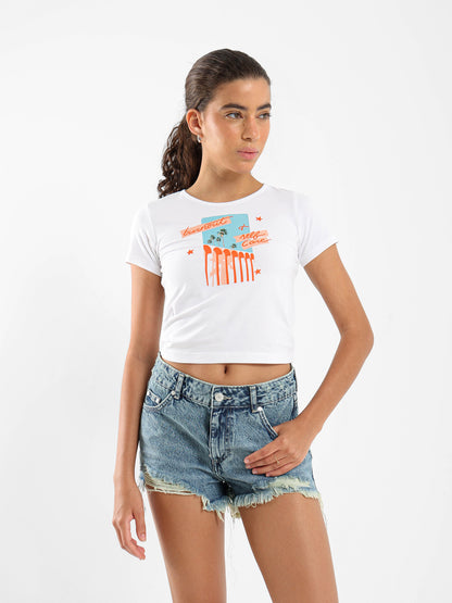 Self-Care Burnout Baby Tee