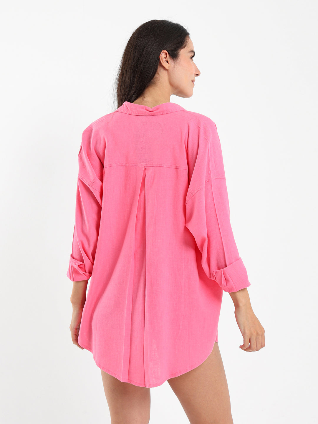 Oversized Linen Shirt