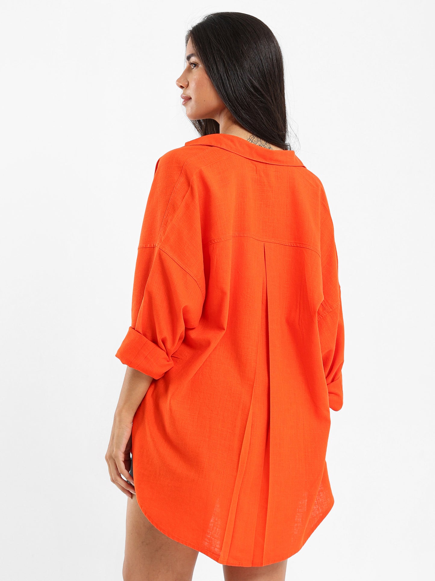 Oversized Linen Shirt