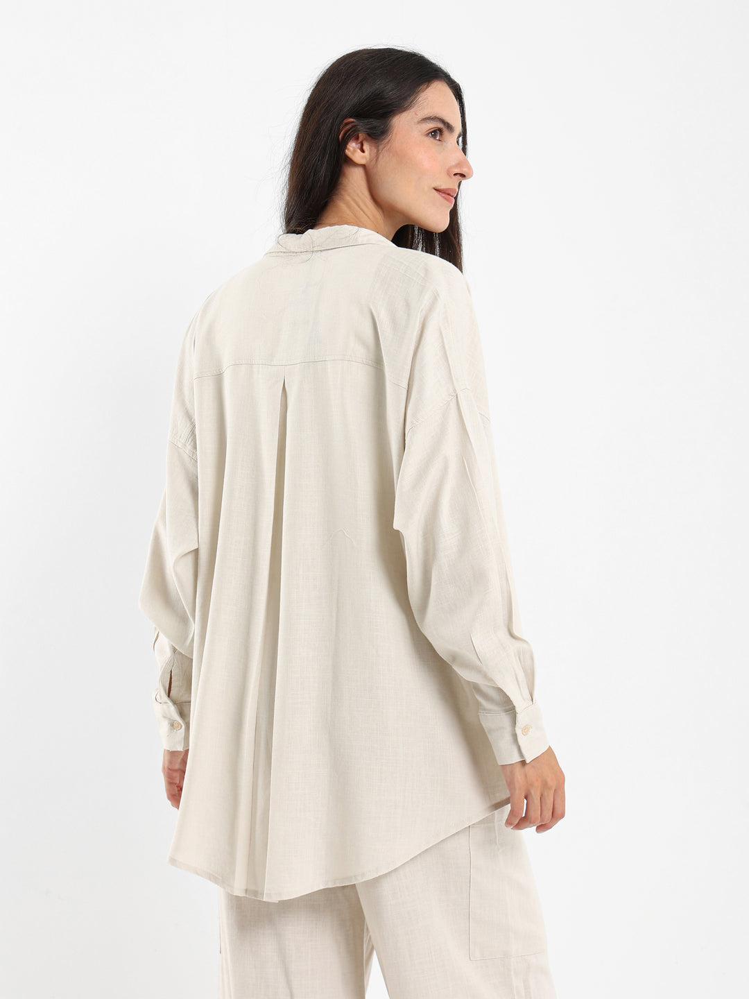 Oversized Linen Shirt