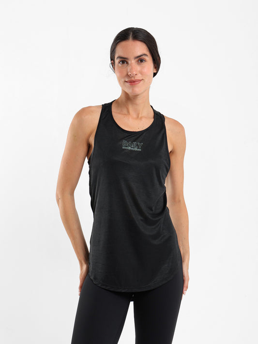 Daily Print Sleeveless Sports Tee