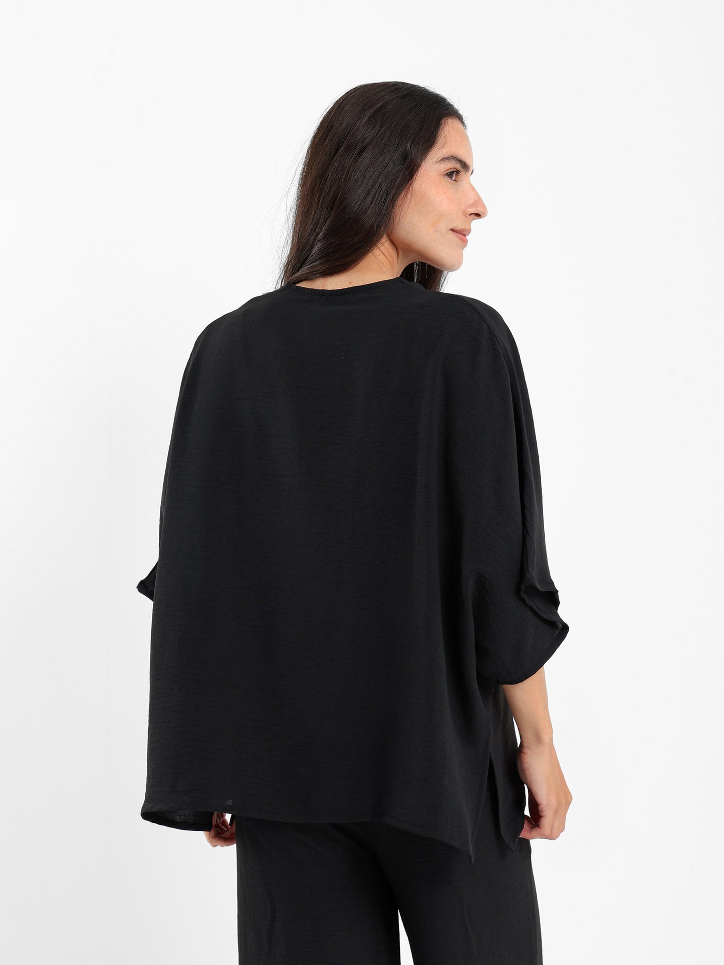 Loose Wrinkled Blouse