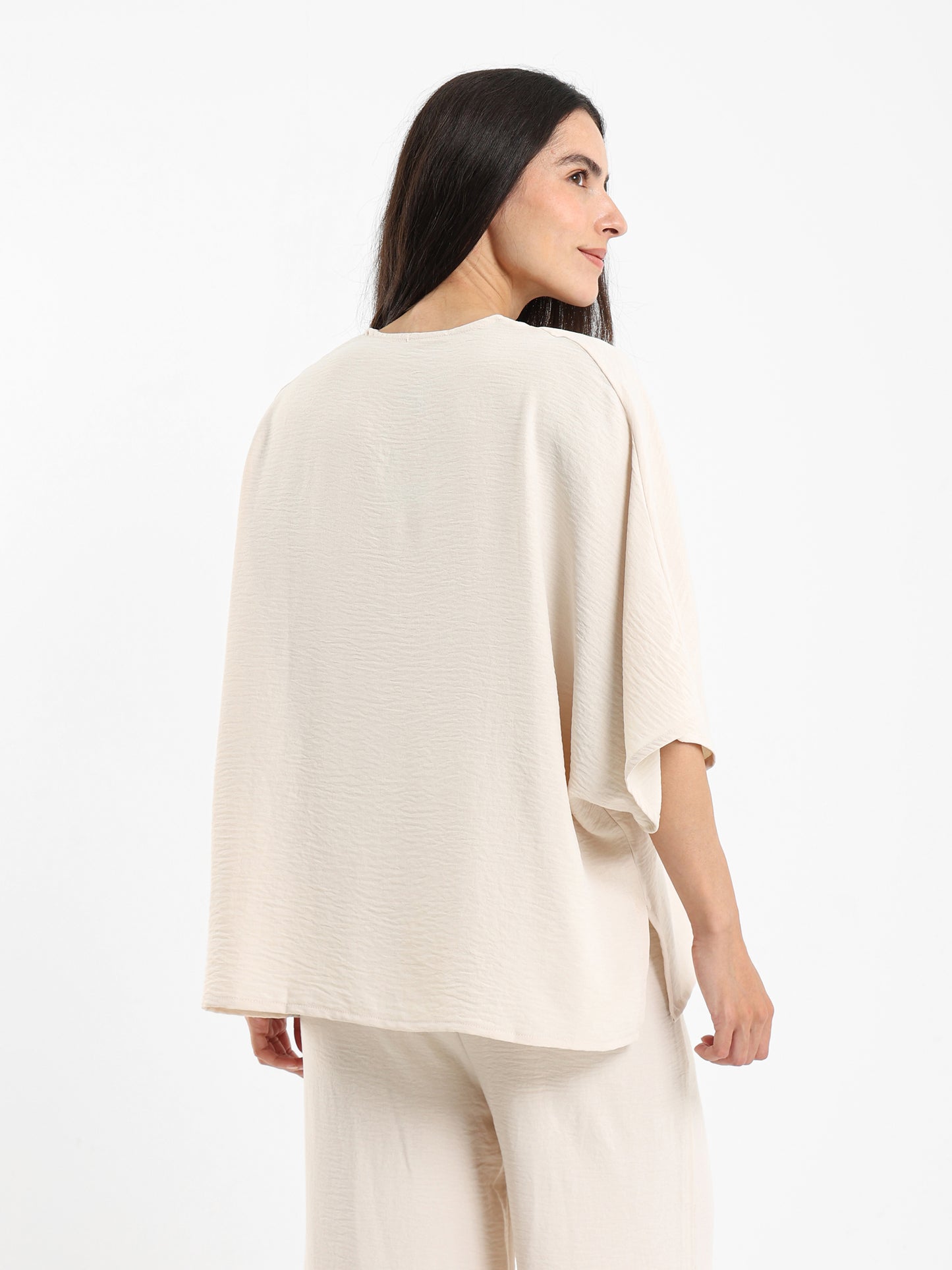 Loose Wrinkled Blouse