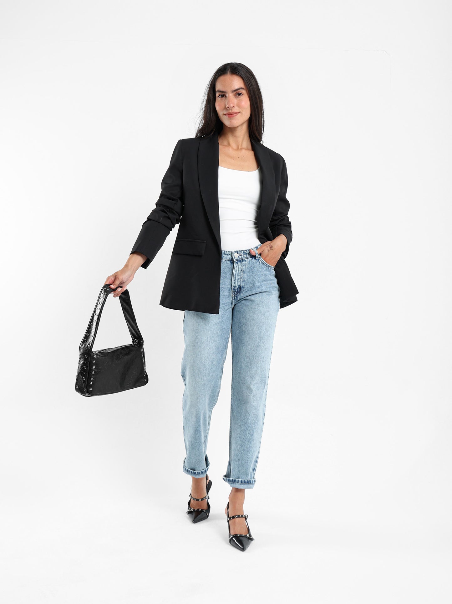 Lapel Collar Blazer