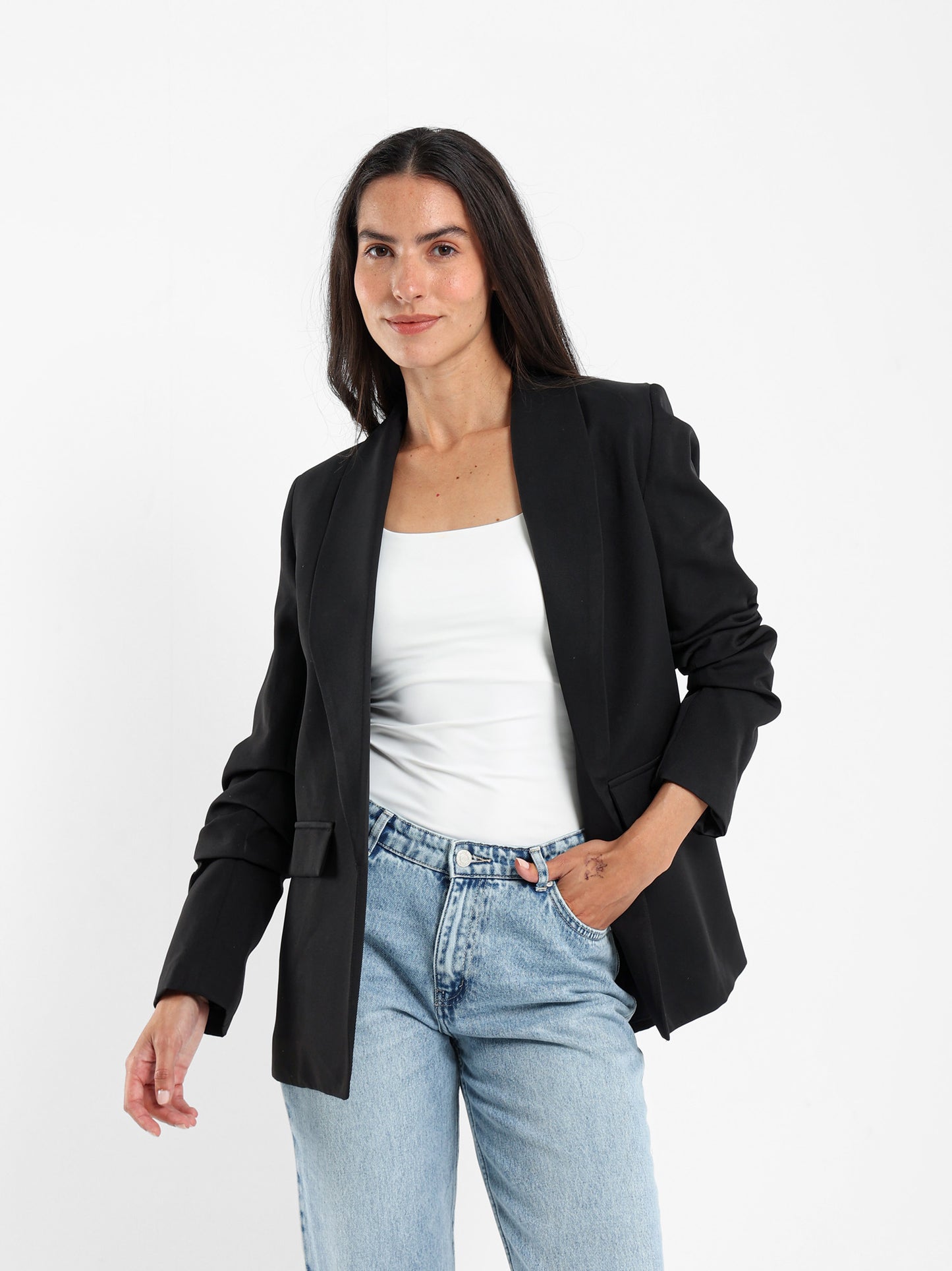 Lapel Collar Blazer