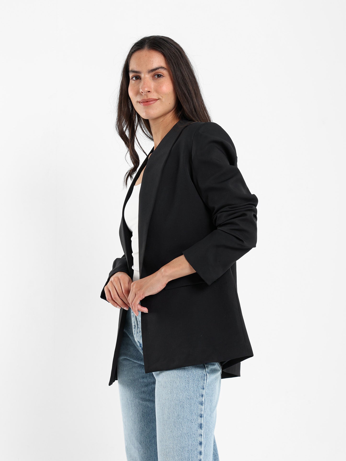 Lapel Collar Blazer