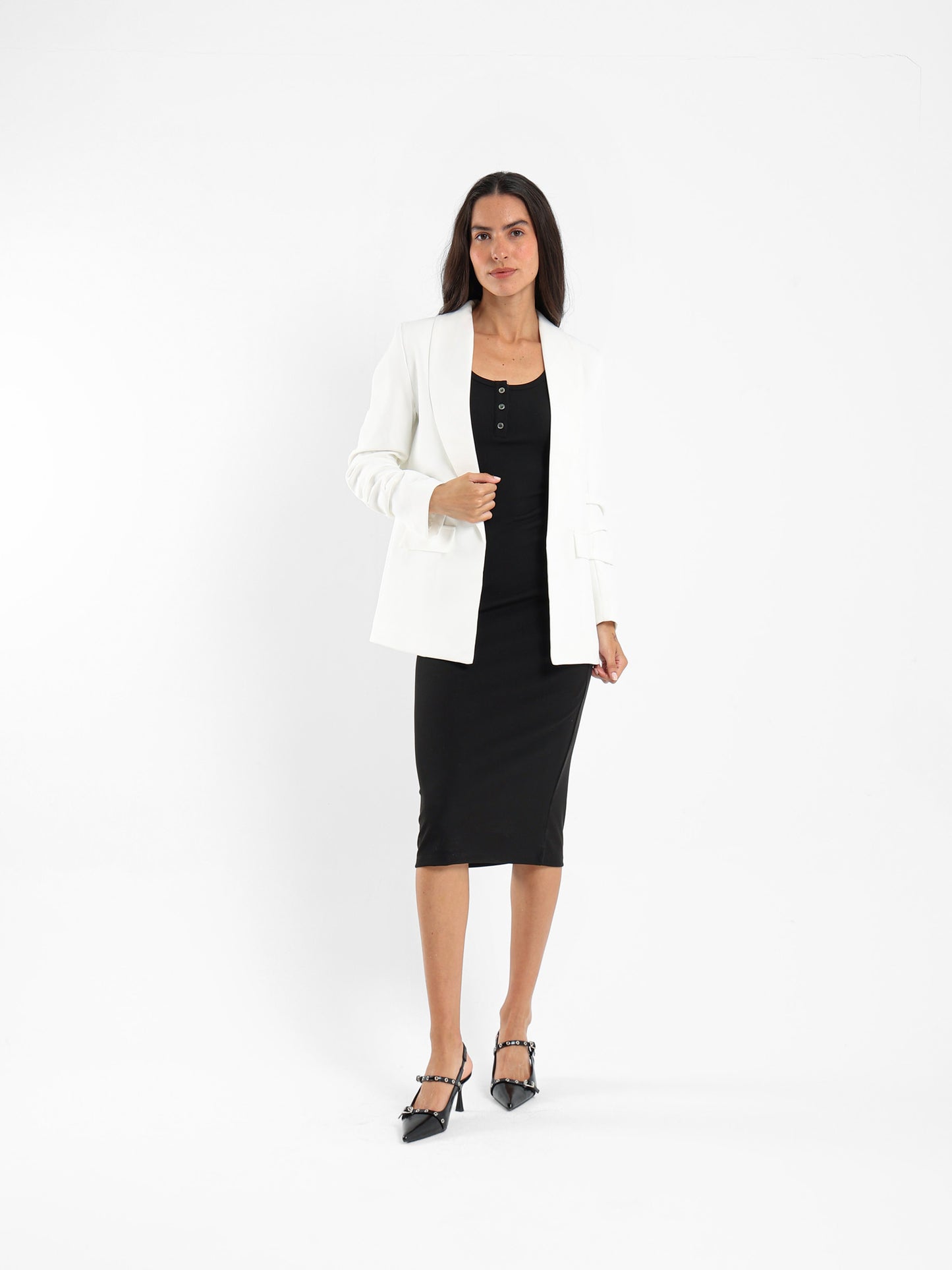 Lapel Collar Blazer