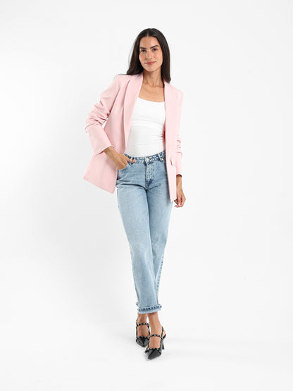 Lapel Collar Blazer