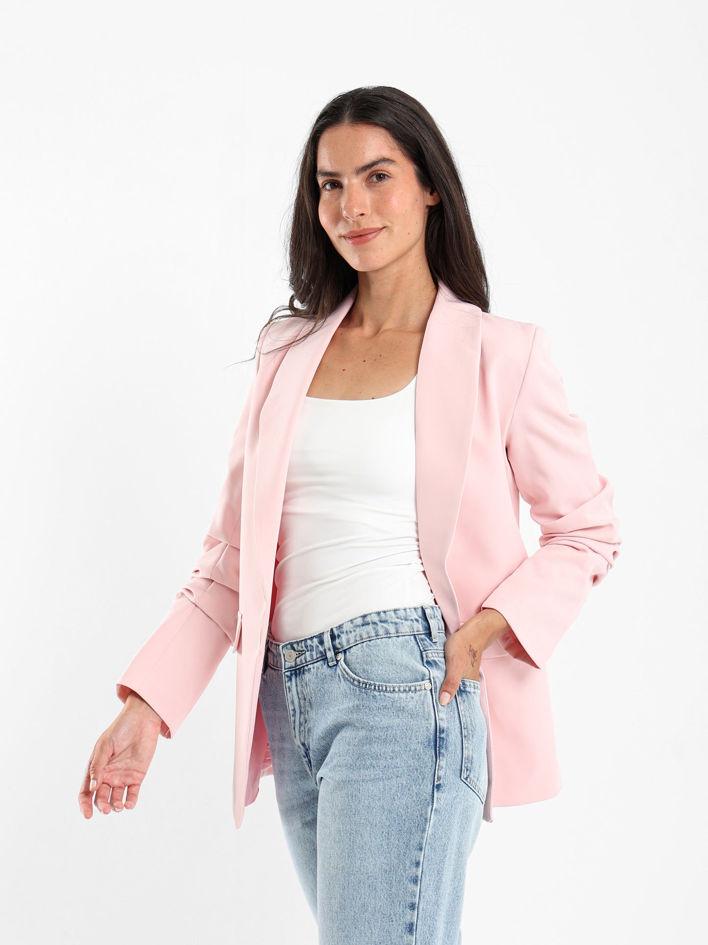 Lapel Collar Blazer