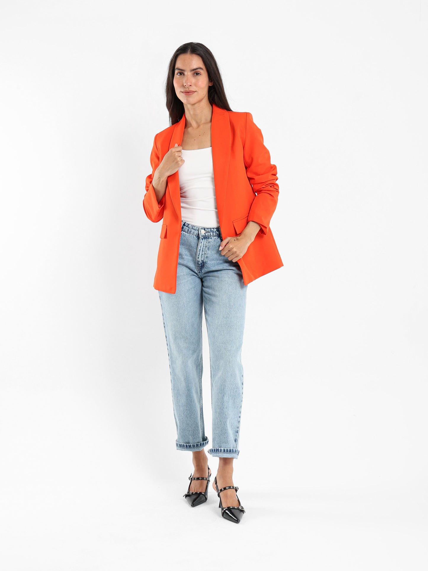 Lapel Collar Blazer