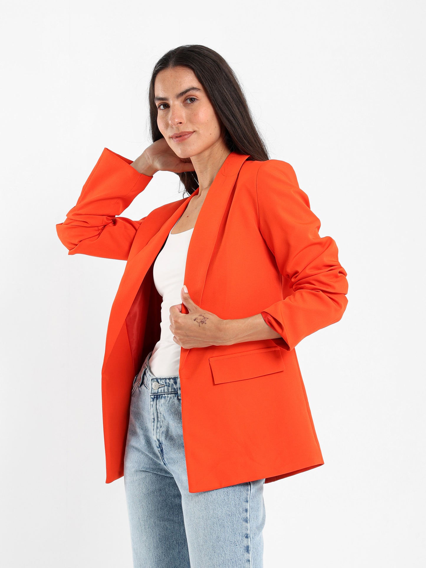 Lapel Collar Blazer