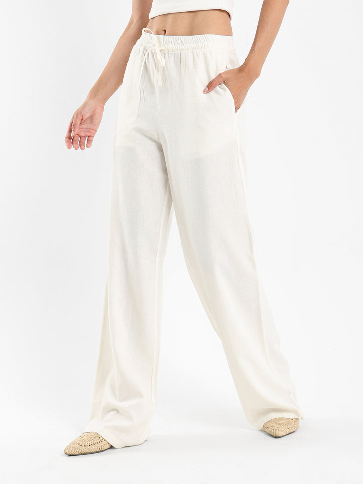 Drawstring Waist Pants