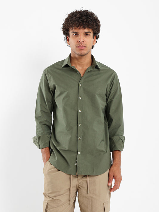 Relaxed Fit Long Sleeve Shirt