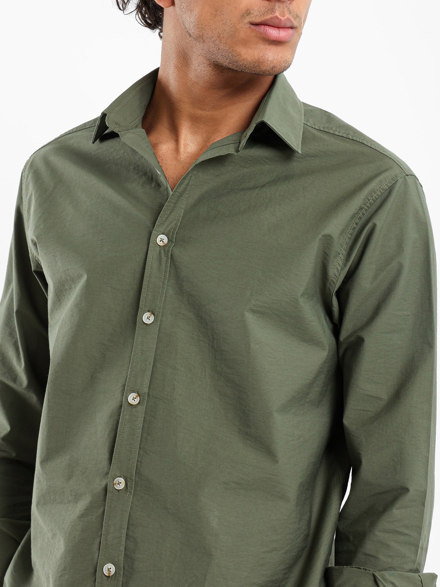 Relaxed Fit Long Sleeve Shirt