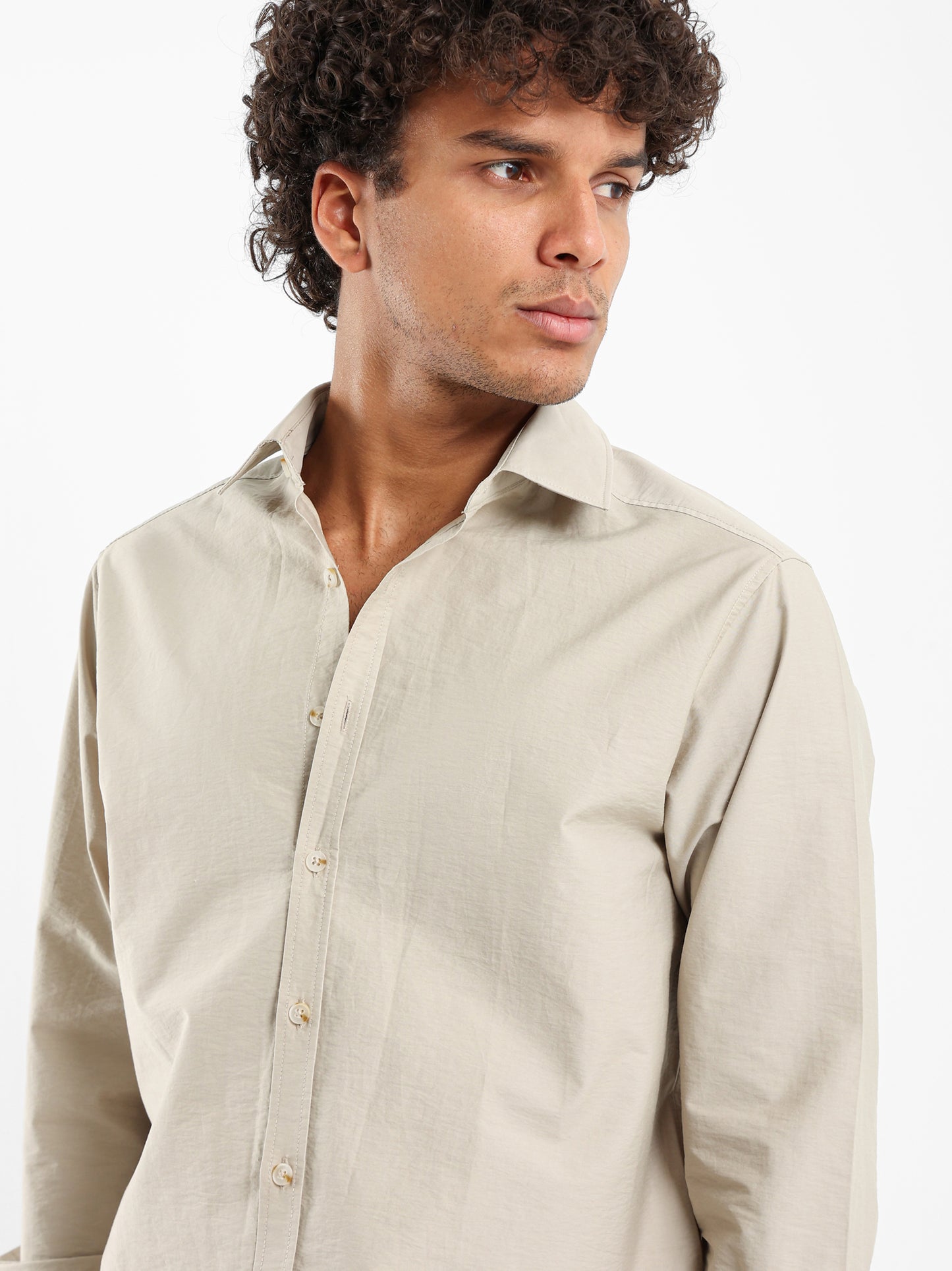 Relaxed Fit Long Sleeve Shirt