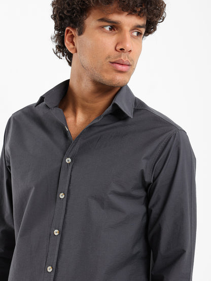 Relaxed Fit Long Sleeve Shirt