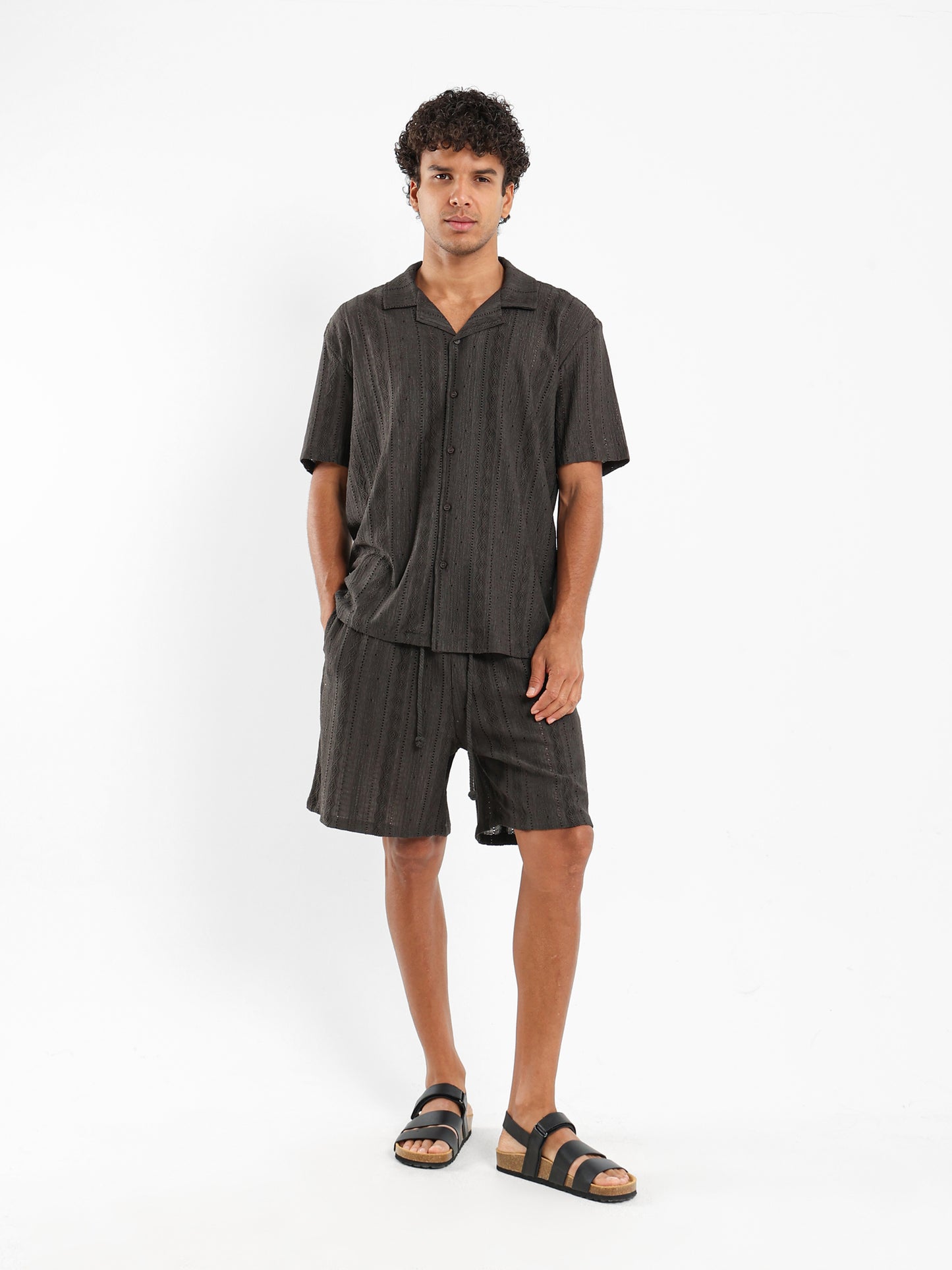 Textured Shorts