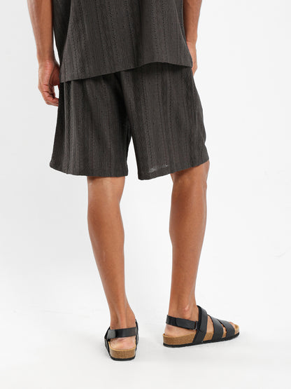 Textured Shorts