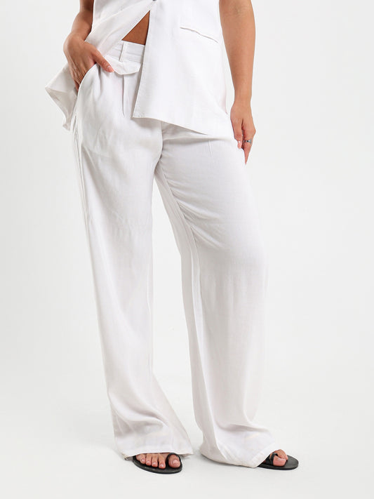 Linen Smart Pants