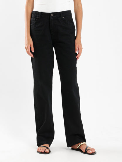 Low Waist Straight Jeans