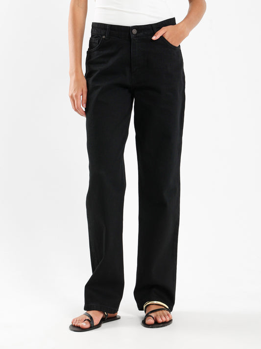 Low Waist Straight Jeans