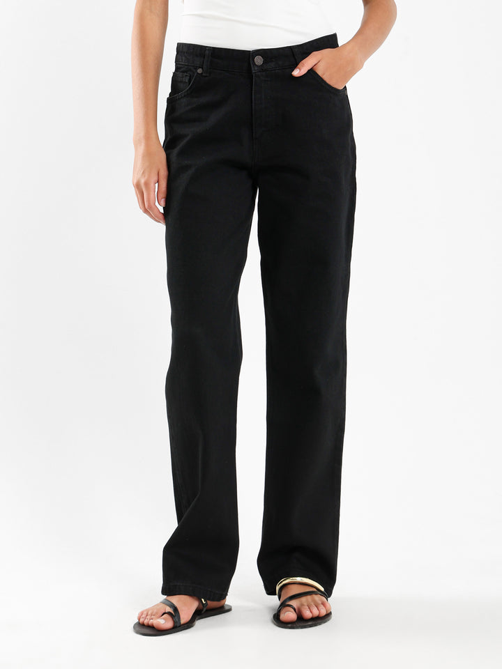 Low Waist Straight Jeans