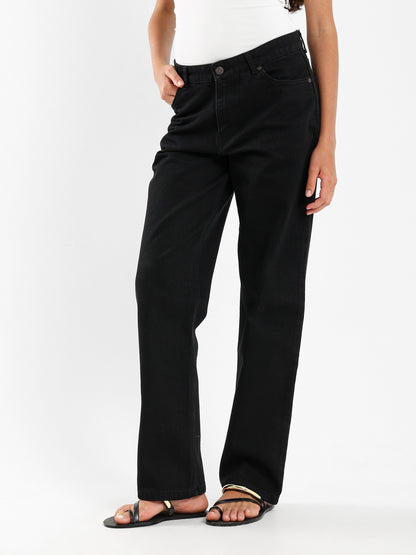 Low Waist Straight Jeans