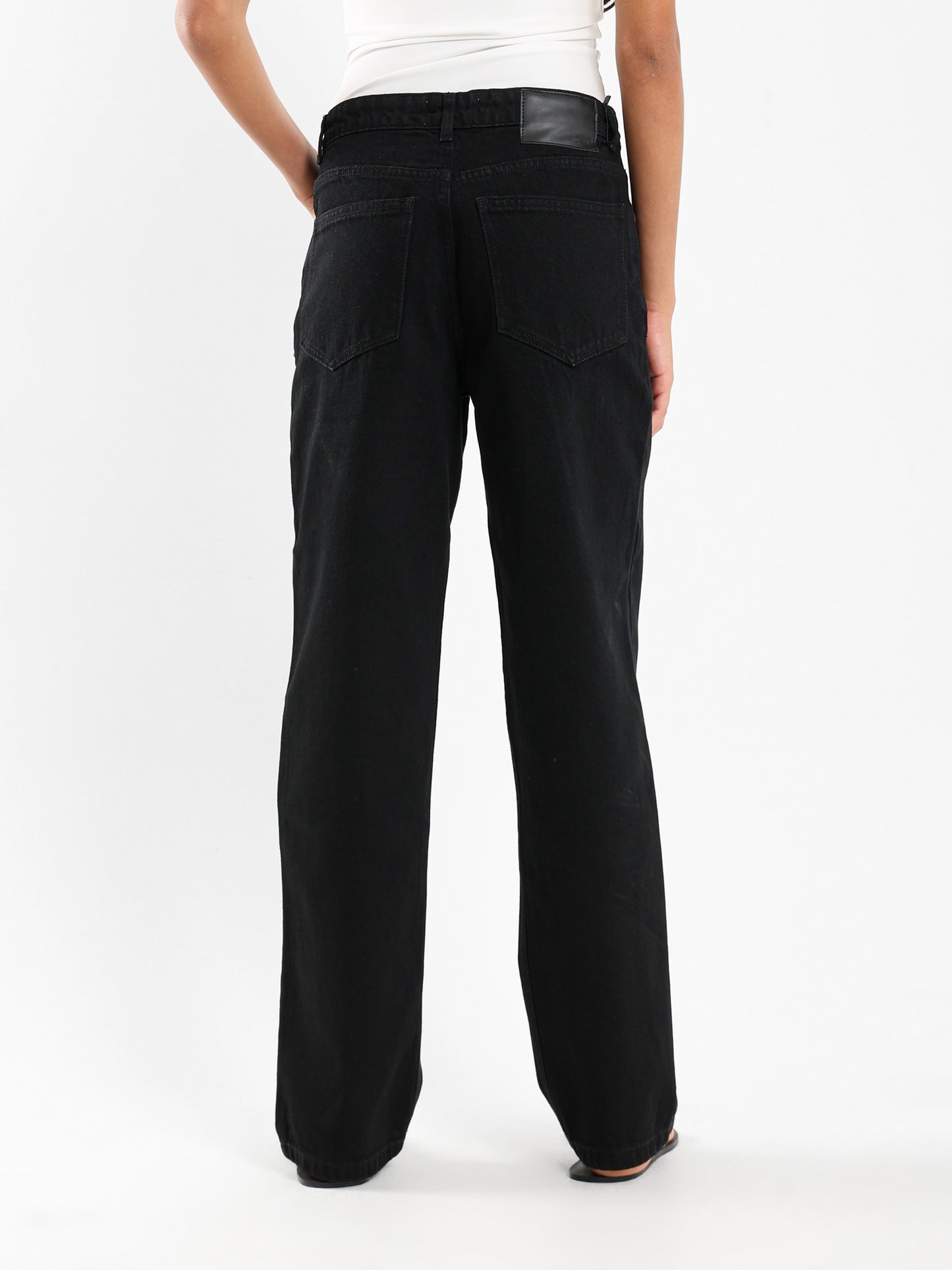 Low Waist Straight Jeans