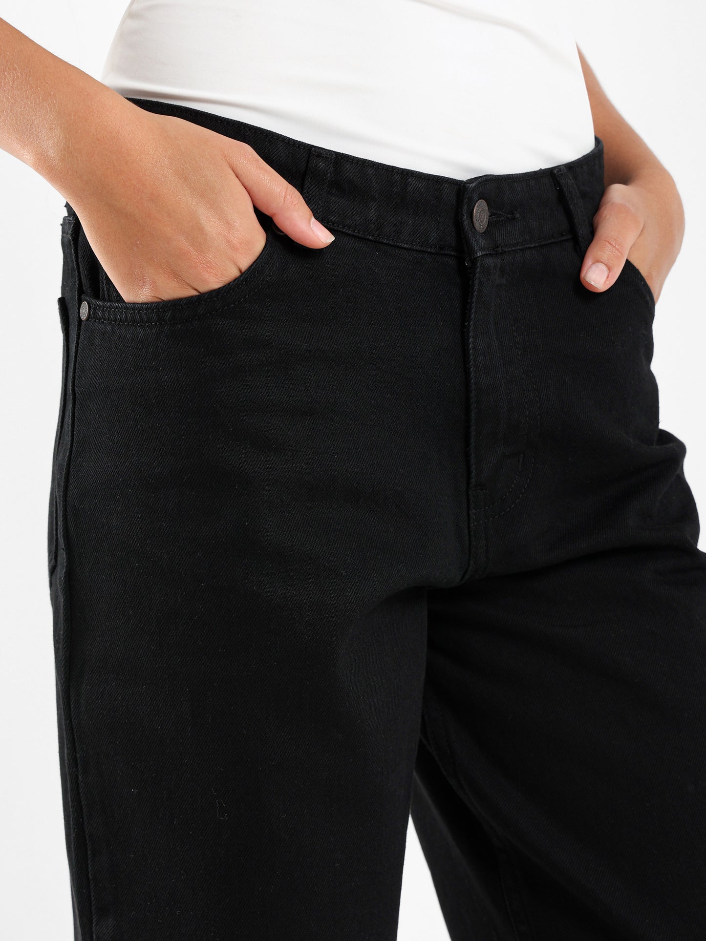 Low Waist Straight Jeans