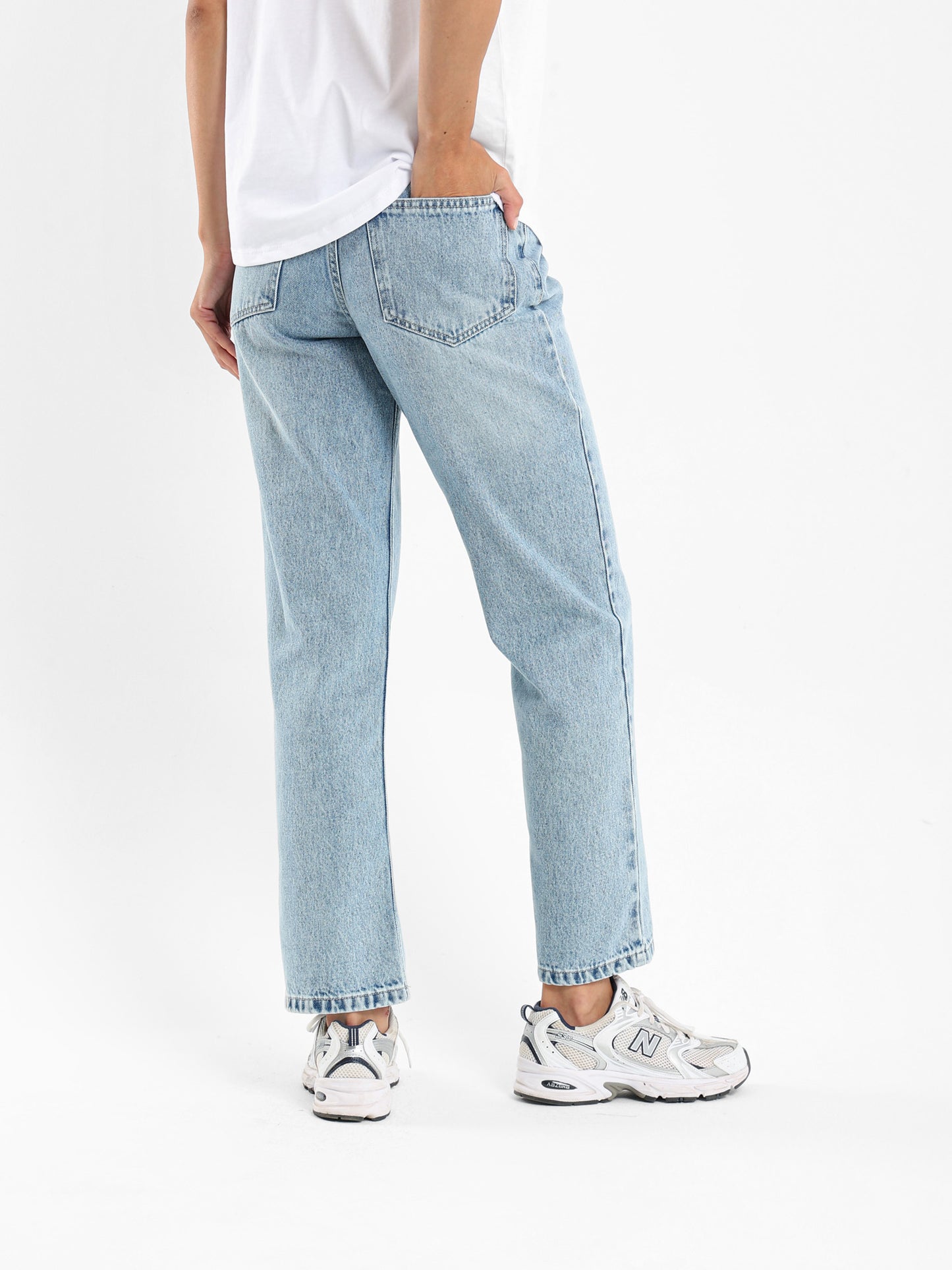 Low Waist Straight Jeans