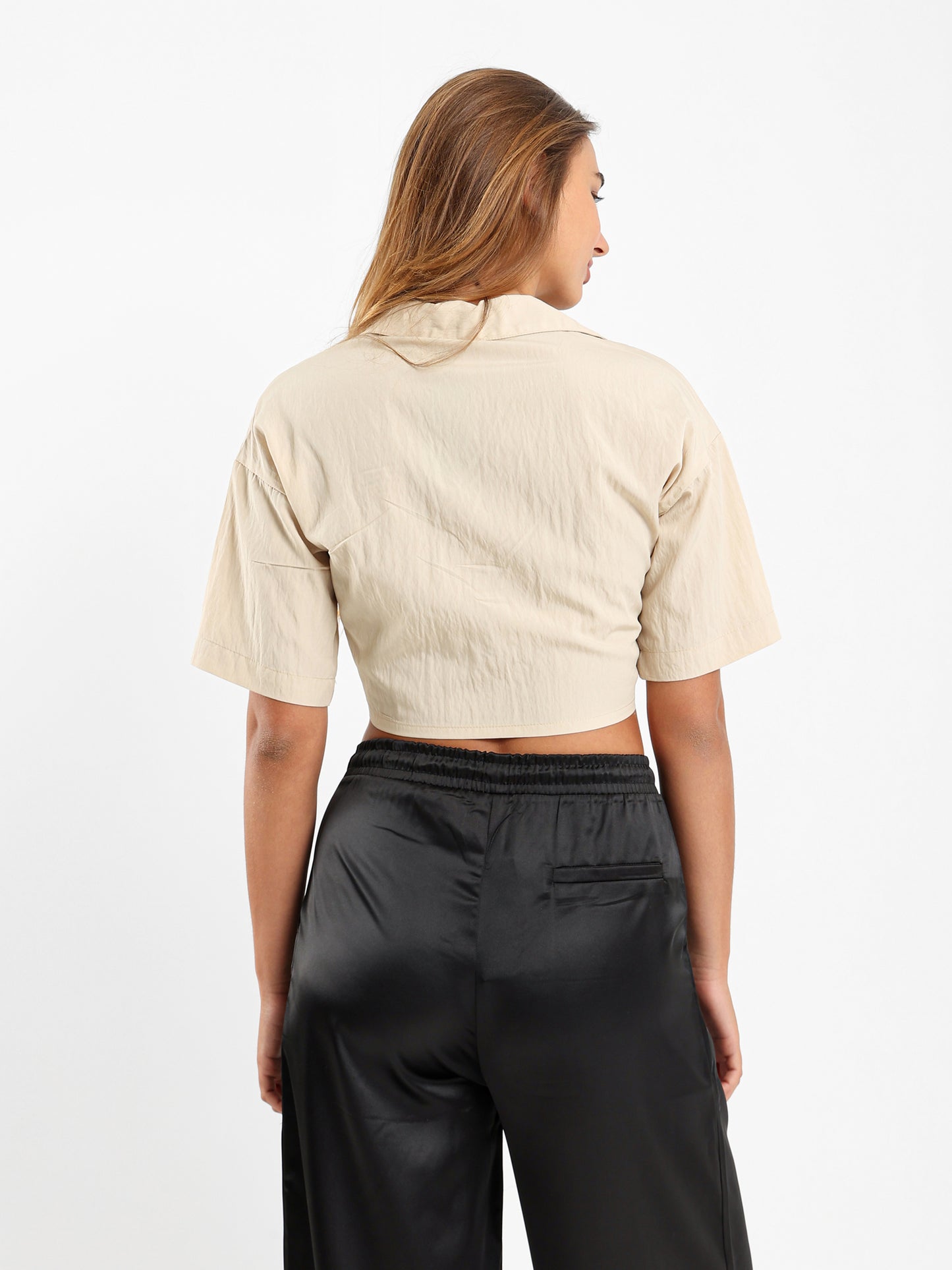 Tie-Front Shirt