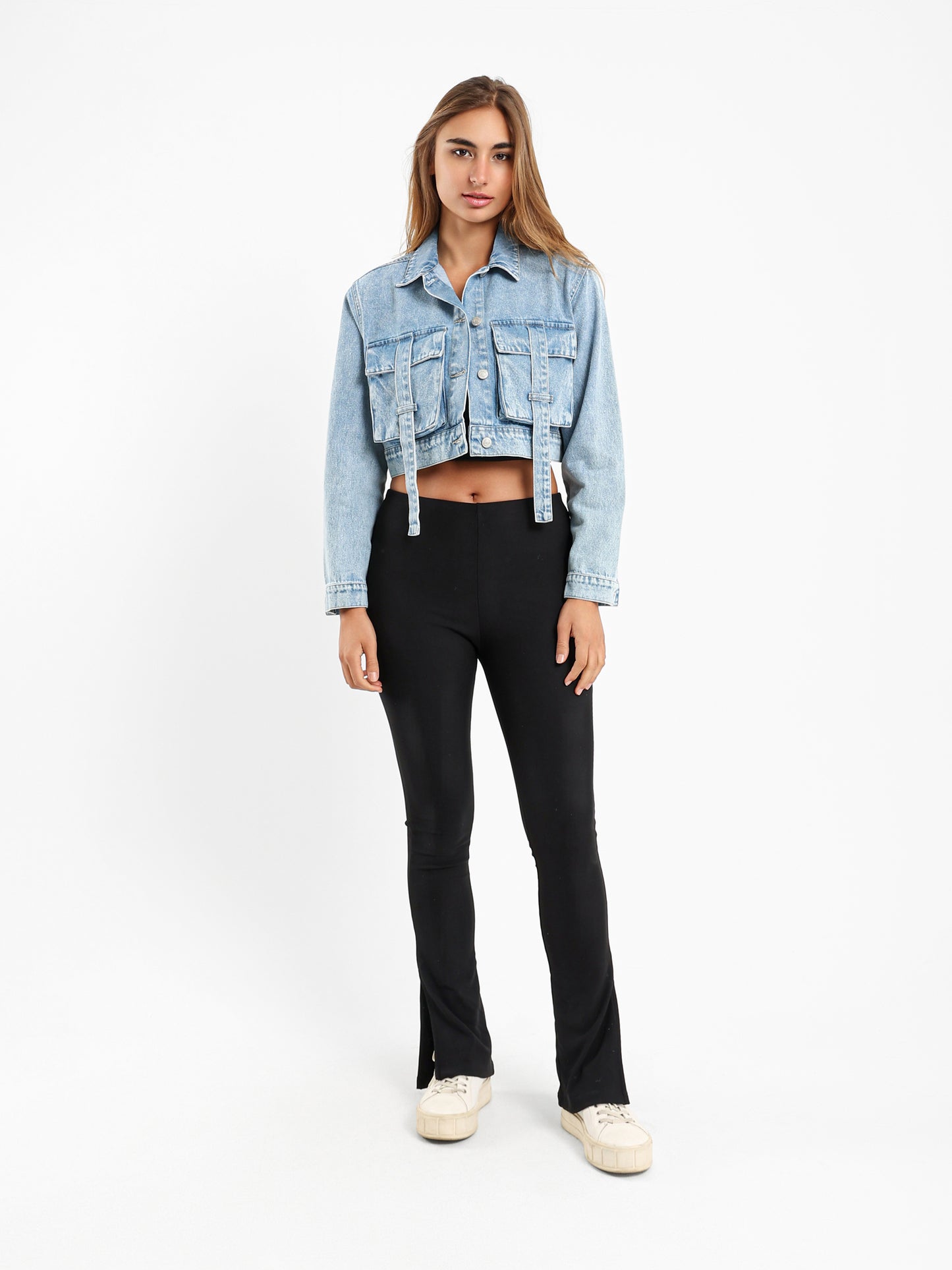 Cropped Denim Jacket