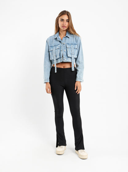 Cropped Denim Jacket