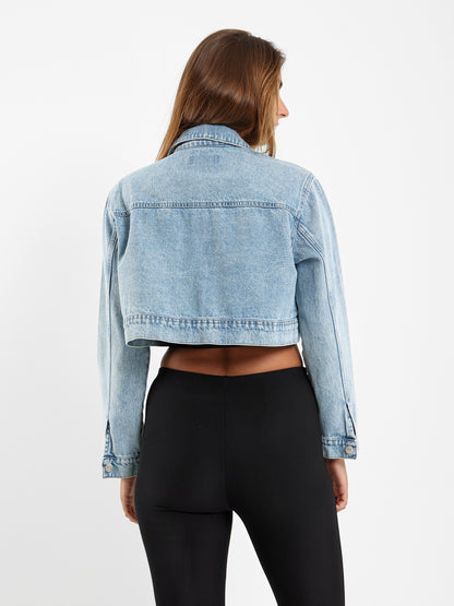 Cropped Denim Jacket