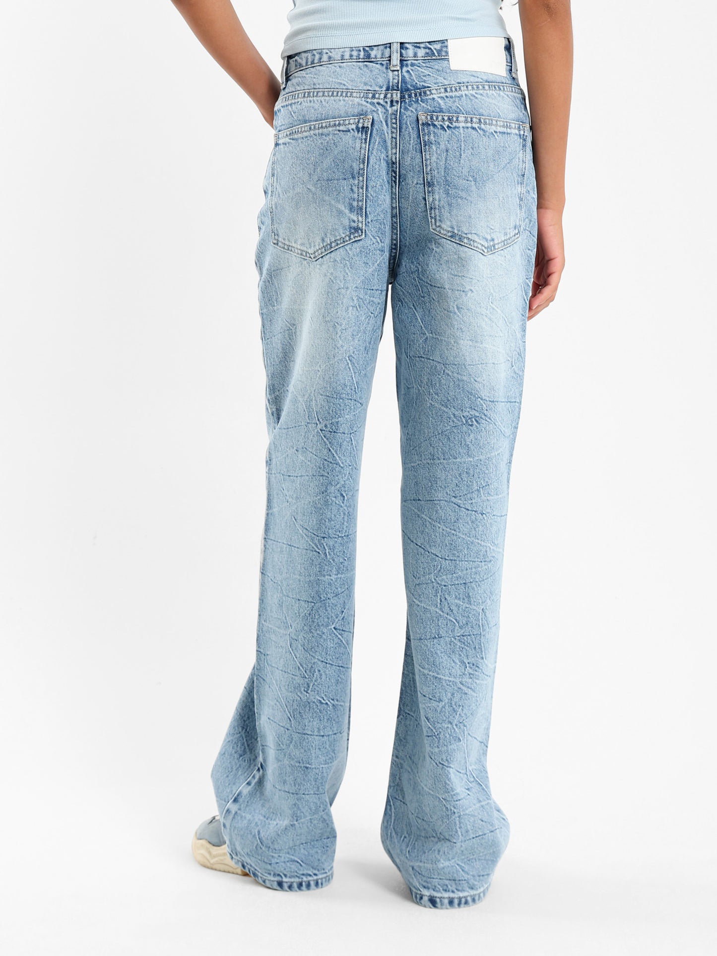 Baggy Washed Denim Jeans