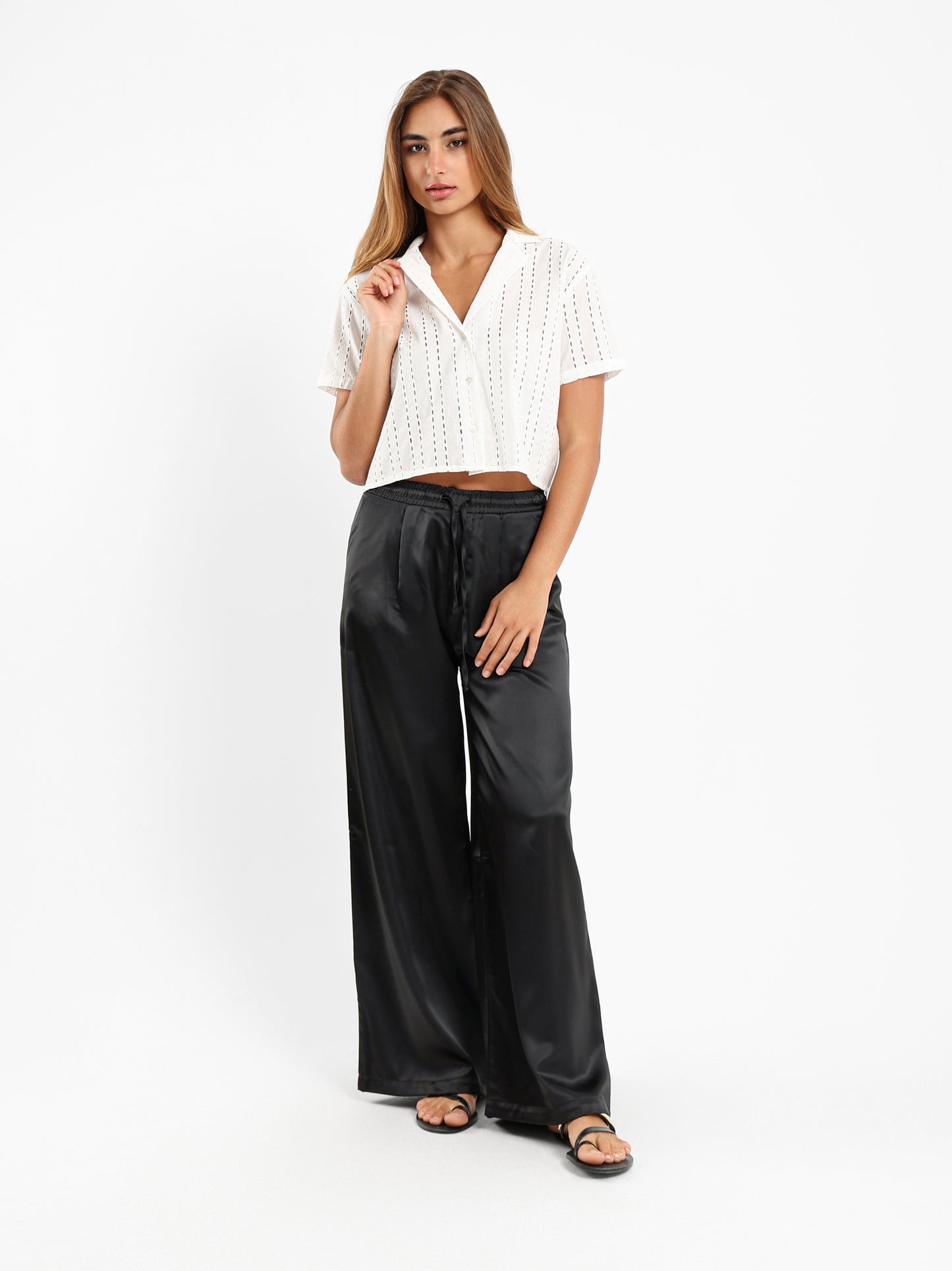 Sangallo Cropped Shirt
