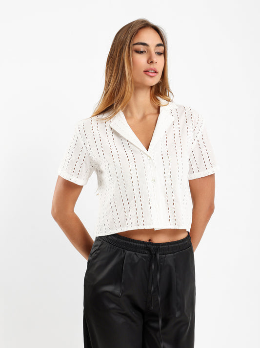 Sangallo Cropped Shirt