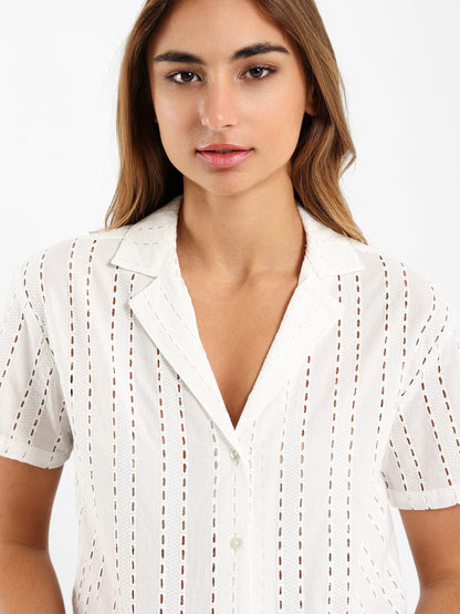 Sangallo Cropped Shirt