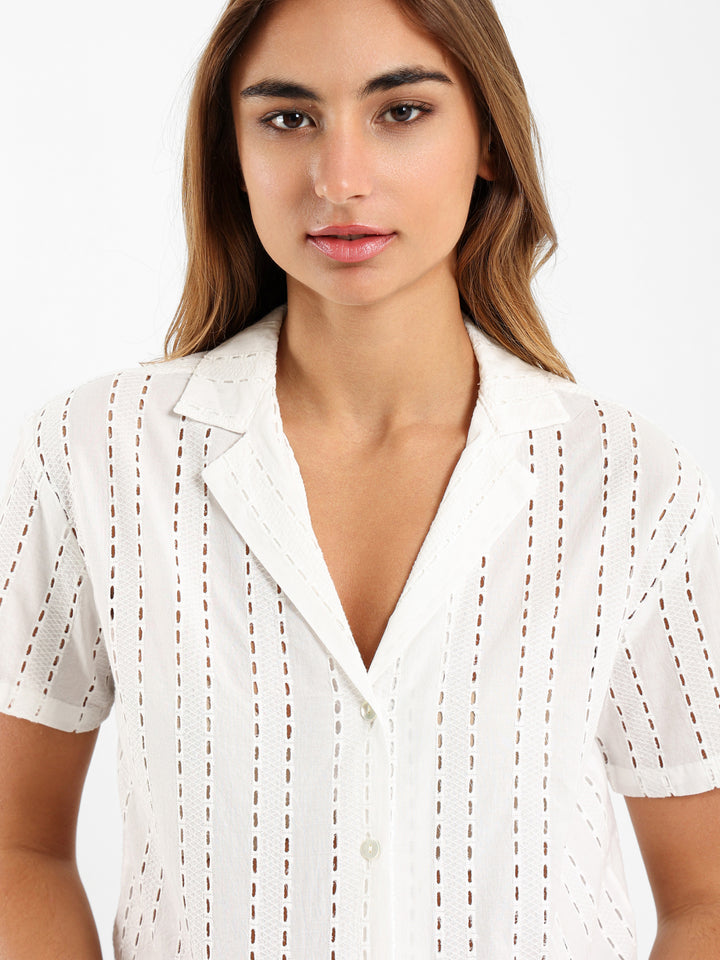 Sangallo Cropped Shirt