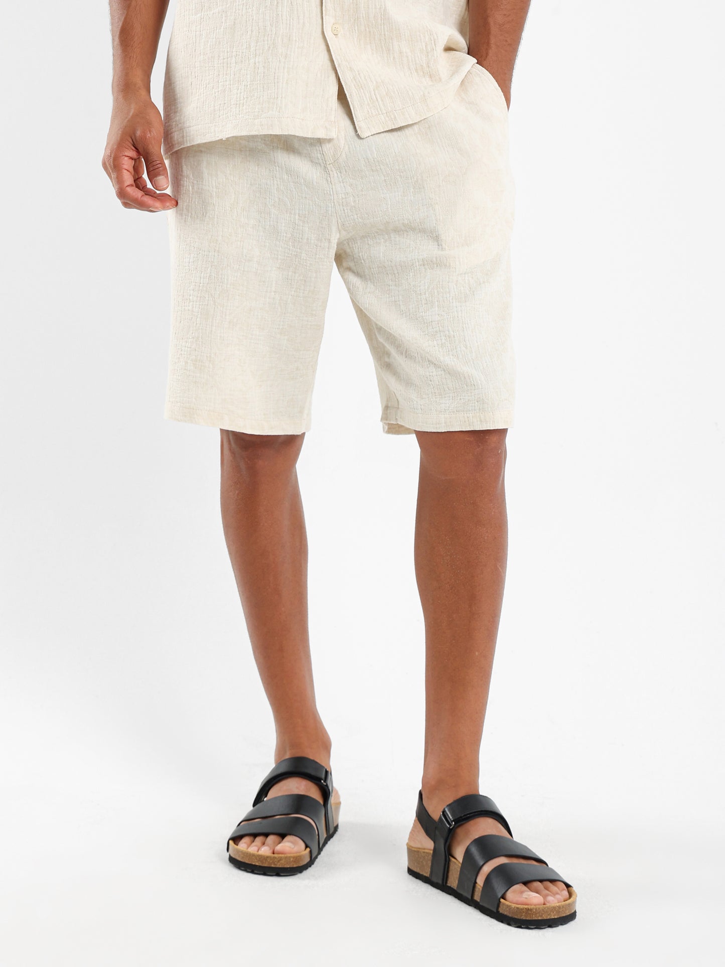 Textured Shorts