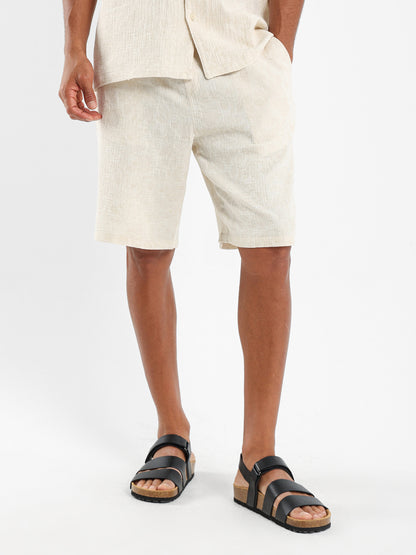 Textured Shorts