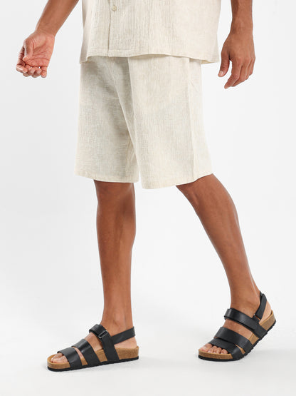 Textured Shorts