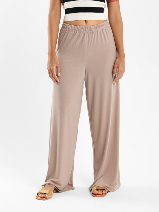 Loose Fit Pants With Drawstring
