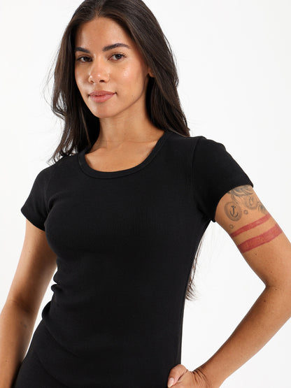 Bodycon Short Sleeves Dress