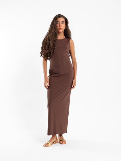 Asymmetric Sleeve Bodycon Dress