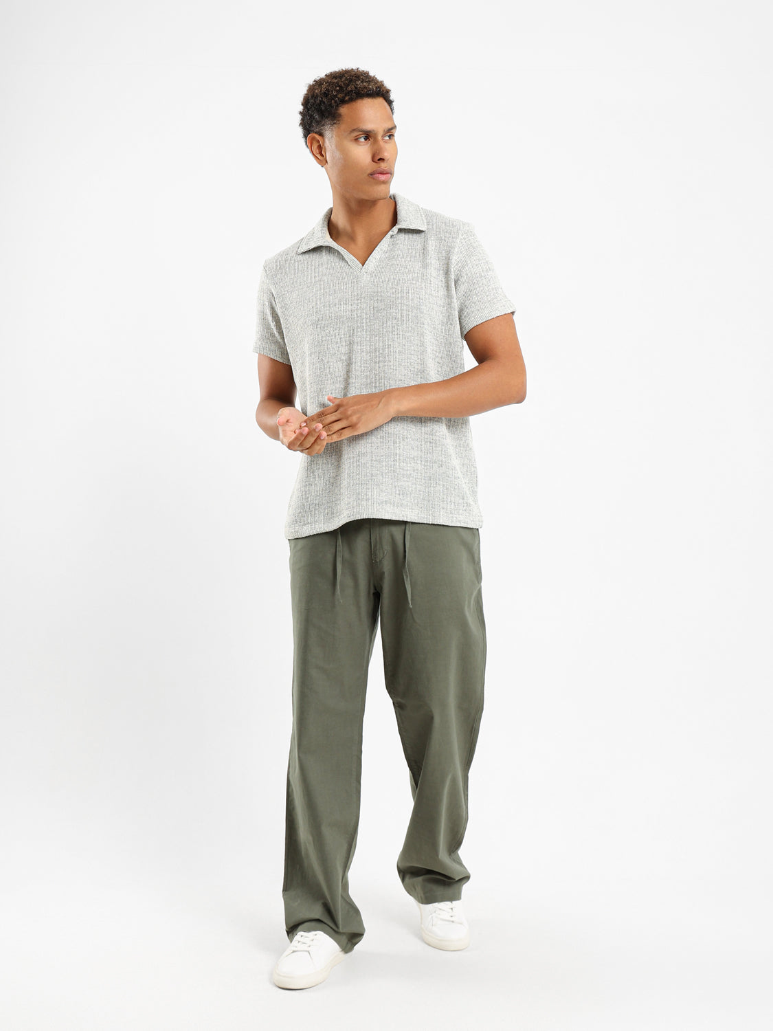 Regular Fit Linen Pants