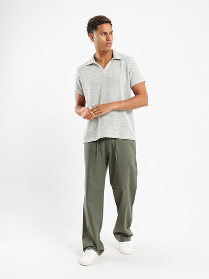 Textured Polo Shirt