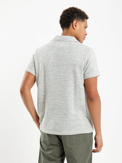 Textured Polo Shirt