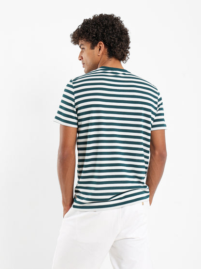 Crew Neck Striped T-Shirt