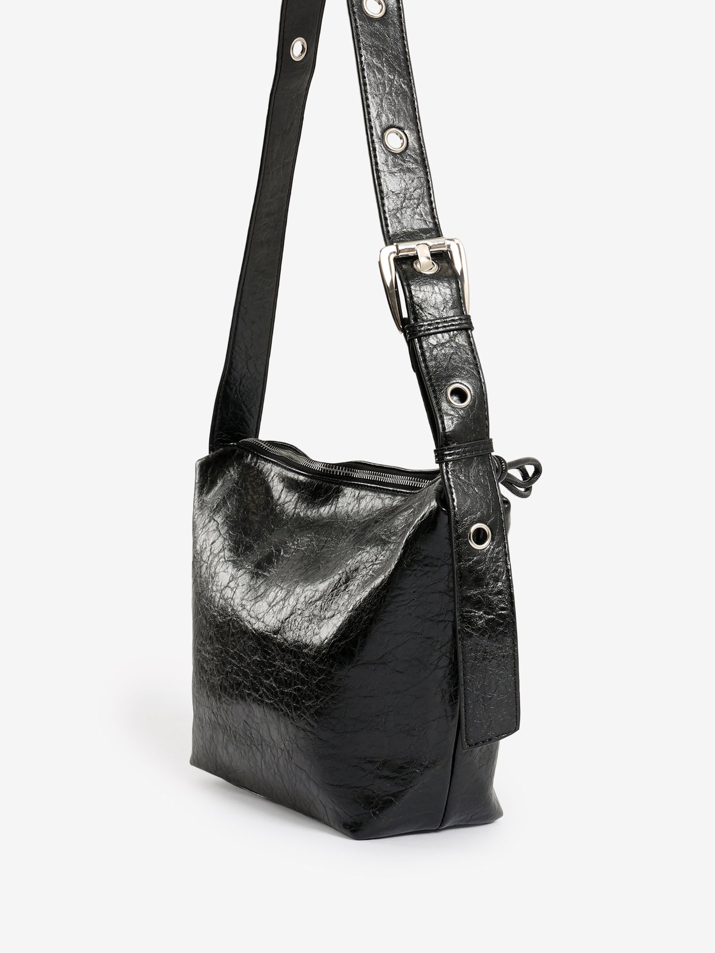 Cross Bag with Zipper Closure